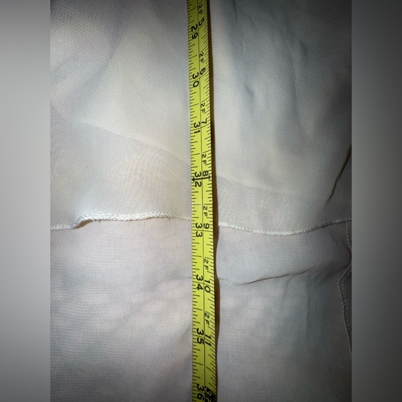 Rare London Multicolored High Low dress Plunge Neckline. Strap back Size 10VGUC - Picture 16 of 16